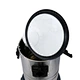 Top view of internal filter bag inside BT-CB30 stainless steel tank